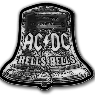 Kovový odznak AC/DC - Hells Bells