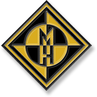 Kovový odznak Machine Head - Diamond Logo