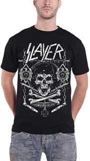 Tričko Slayer - Skulls & Bones Revised