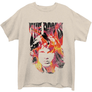 Tričko The Doors - Jim Face Fire