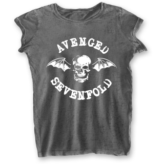 Dámske fashion tričko Avenged Sevenfold - Deathbat (Burn Out)