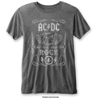 Fashion tričko AC/DC - Cannon Swig (Burn Out)