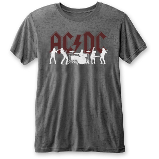 Fashion tričko AC/DC - Silhouettes (Burn Out)