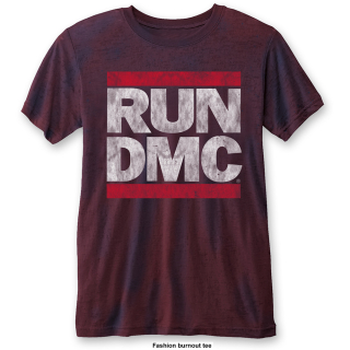 Fashion tričko Run DMC - Logo (Burn Out)
