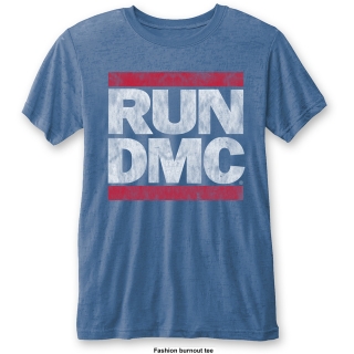 Fashion tričko Run DMC - Logo (Burn Out)