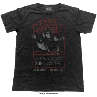 Fashion tričko Ozzy Osbourne - Japan Flyer (Vintage Finish)