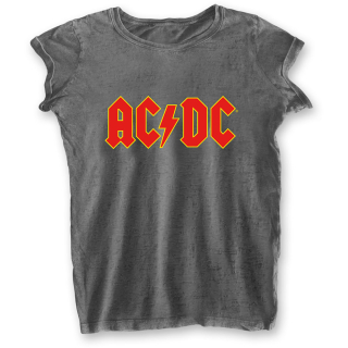 Dámske tričko AC/DC - Logo (Burn Out) 