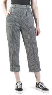Dámske capri jeans Queen Kerosin - Striped
