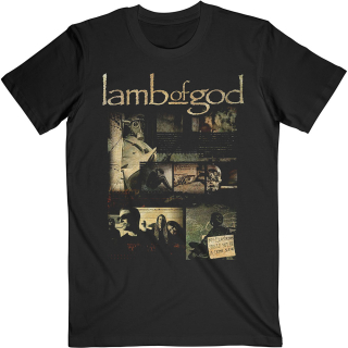 Tričko Lamb of God - Album Collage