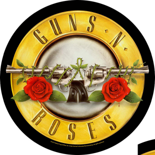 Veľká nášivka - Guns N Roses - Bullet Logo