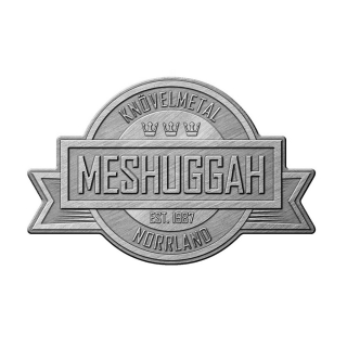 Kovový odznak Meshuggah - Crest