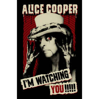 Textilný plagát Alice Cooper - I'm Watching You