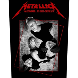Veľká nášivka Metallica - Hardwired Concrete