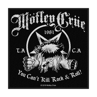 Malá nášivka Motley Crue - You Can't Kill Rock n' Roll