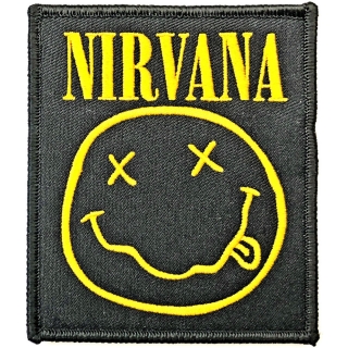 Malá nášivka Nirvana - Happy Face