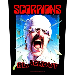 Veľká nášivka - Scorpions - Blackout