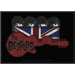 Malá nášivka - The Beatles - Guitar & Union Jack