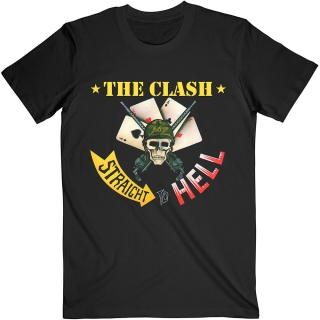 Tričko The Clash - STRAIGHT TO HELL SINGLE