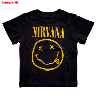 Detské tričko Nirvana - Yellow Happy Face