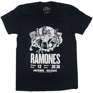Tričko Ramones - Belgique