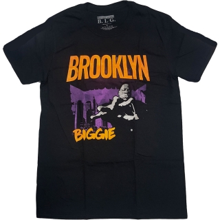 Tričko Biggie Smalls - Brooklyn Orange