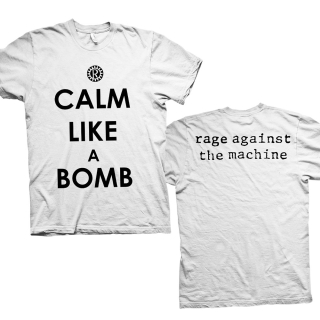 Tričko Rage Against The Machine - CALM LIKE A BOMB (BACK PRINT)