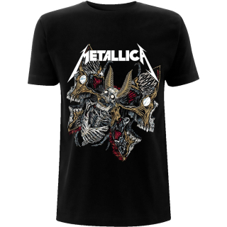Tričko Metallica - Skull Moth