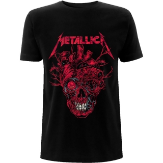 Tričko Metallica - Heart Skull