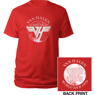 Tričko Van Halen - 1979 Tour