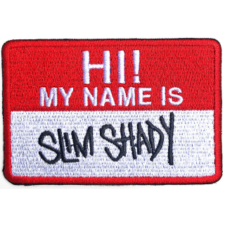 Nažehlovačka Eminem - Slim Shady Name