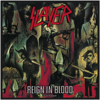 Malá nášivka Slayer - Reign In Blood