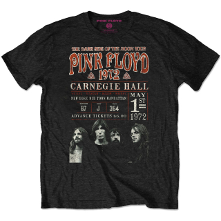 Eco tričko Pink Floyd - Carnegie '72