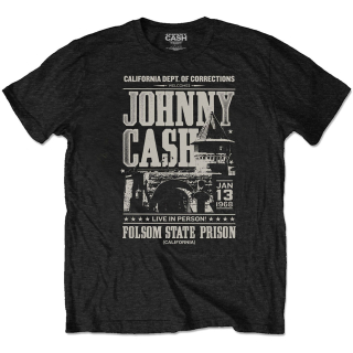 ECO tričko Johnny Cash - Prison Poster