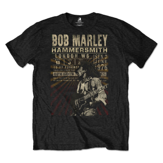 Eco tričko Bob Marley - Hammersmith '76
