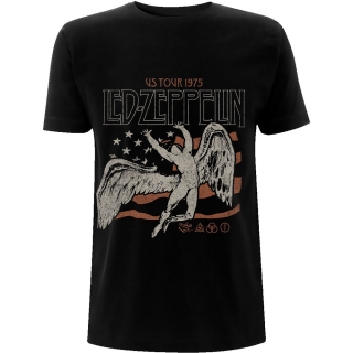 Tričko Led Zeppelin - US 1975 Tour Flag
