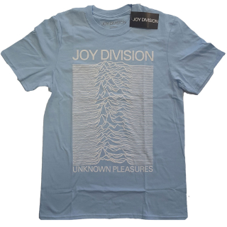 Tričko Joy Division - Unknown Pleasures White on Blue