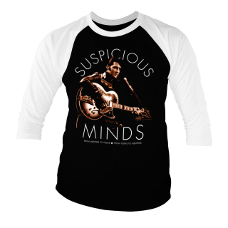 Tričko 3/4 rukáv Elvis Presley - Suspicious Minds