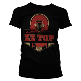 Dámske tričko ZZ Top - Lowdown Since 1969