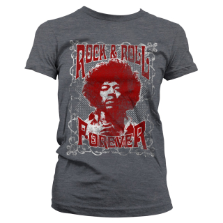 Dámske tričko Jimi Hendrix - Rock 'N Roll Forever
