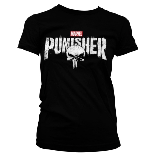 Dámske tričko The Punisher - Distressed Logo