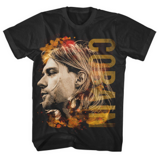 Tričko Kurt Cobain - Coloured Side View