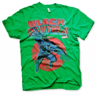 Tričko Marvel Comics - Black Panther (Zelené)