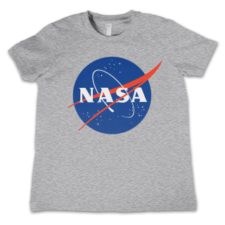 Detské tričko NASA - Insignia (Sivé)