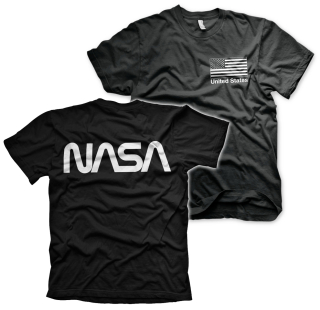 Tričko NASA - Black Flag