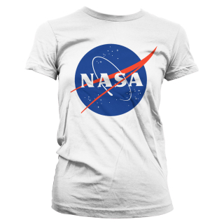 Dámske tričko NASA - Insignia (Biele)