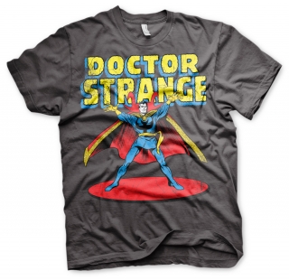 Tričko Marvel Comics - Doctor Strange (Šedé)