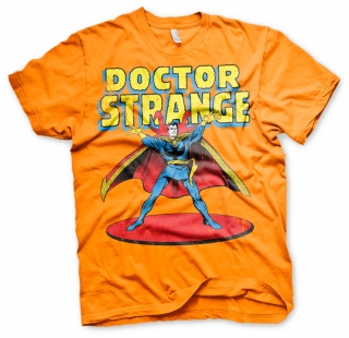Tričko Marvel Comics - Doctor Strange (Oranžové)