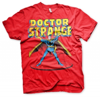 Tričko Marvel Comics - Doctor Strange (Červené)