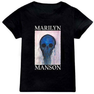 Detské tričko Marilyn Manson - Halloween Painted Hollywood