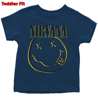 Detské tričko Nirvana - Inverse Happy Face